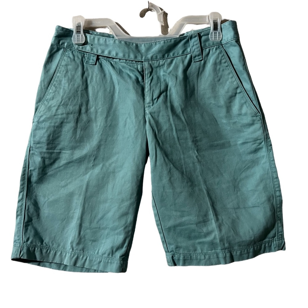 - The North Face women's shorts aqua blue size 4